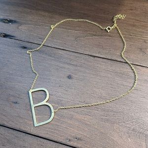 Anthropologie B Necklace